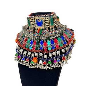 Parures de bijoux afghans les plus vendues, haute qualité, 100 % style vintage, en acier inoxydable, pour mariages et fêtes, faible MOQ et prix pour adultes - Product Image 1