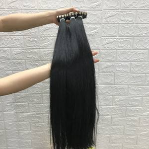 Extensiones de cabello con cinta adhesiva invisible premium, cabello humano vietnamita virgen, natural y suave. - Product Image 4