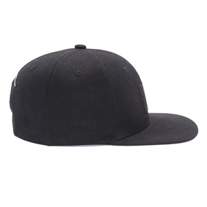 Imitation <b>Wool</b> Sunny Fabric <b>Flat</b> Brim Baseball <b>Cap</b> Customized Canadian Brand SNAPBACK Hat Embroidered Hip Hop <b>Cap</b> - Product Image 4