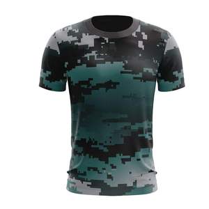 Camisetas de Hombre de Alta Calidad, Cuello Redondo, Manga Corta, Secado Rápido, Estampado por Sublimación, Corte Regular Informal, Tejido de Punto 100% - Product Image 6