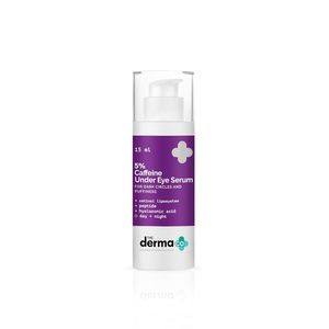 The Derma Co - Sérum para Ojos con 5% de Cafeína, Retinol y Péptidos para Ojeras y Bolsas, Trata las Ojeras, 0.51 fl oz (15 ml) - Product Image 1