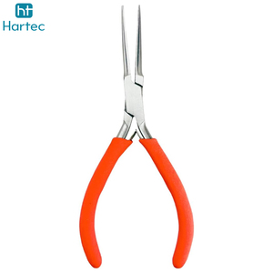 Wholesale Custom OEM Long <b>Needle</b> Nose Jewelry Making Pliers, Professional Carbon Steel <b>Beading</b> Wire Crafting Hand Tools - Product Image 2