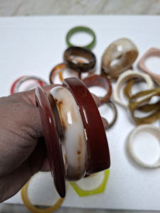 Vintage Style Resin Jewelry Wholesale Custom Pressed Flower <b>Bangles</b> for Spring/Summer - Product Image 2