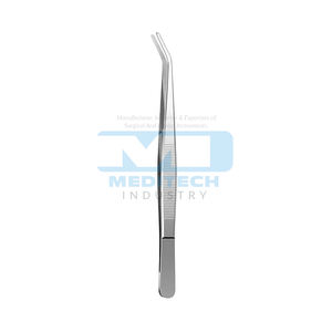 Pince à pansements de haute qualité en acier inoxydable, à embout dentelé, pince à pansements à pouce en acier inoxydable - Product Image 4