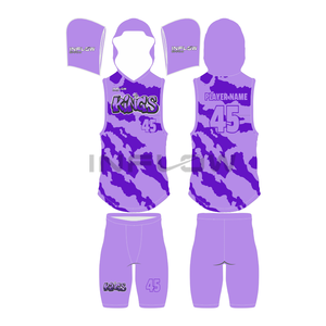 Paquete de Uniformes de Fútbol Americano 7v7 Personalizados, Conjunto de Camisetas de Compresión Sublimadas para Entrenamiento de Quarterback 7 contra 7 - Product Image 1
