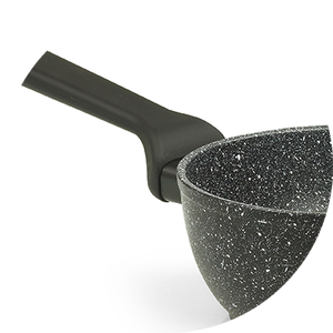 Casserole en granit antiadhésive de haute qualité, compatible avec les cuisinières à induction, casseroles en métal de qualité supérieure, diamètre 16 cm - Product Image 2