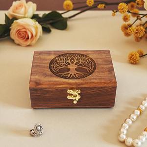 Standard Size Custom Laser Engraved Wooden <b>Box</b> Multi Laser Engraved Wooden <b>Box</b> Jewelry <b>Box</b> Storage <b>Box</b> Wholesale Office Case - Product Image 3