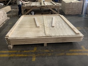 Lift Van Durable Recyclable LVL Packing Plywood Wooden <b>Crate</b> Foldable <b>Stackable</b> Nestable Solid Box for Logistic - Product Image 5