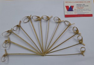 Palillos de Bambú para Decoración de Alimentos, Palillos Retorcidos Hechos a Mano, Ecológicos, para Cócteles, Bebidas, Eventos y Catering - Product Image 5