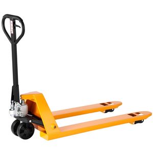 Transpallet Manuale con Capacità di Carico di 2500 Kg, Forche 48L X 27W Pollici, Carrello per Movimentazione Materiali, Lunghezza Forche 3.35-7.1 Pollici - Product Image 1