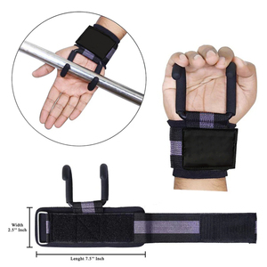 Correas de Gancho para Levantamiento de Pesas con Logotipo Personalizado, Premium, Transpirables, Ligeras, Antideslizantes, para Entrenamiento de Fuerza Unisex - Product Image 2