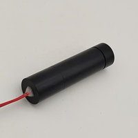 Modul Dioda Laser Cahaya Hijau Ismartlaser Long-Focus 30M Fokus Tetap 520nm <20mW 20x80mm Mesin Penyelarasan Laser Spot Beam