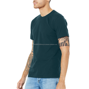 Camiseta de Hombre de Alta Calidad al por Mayor, Diseño Nuevo, Transpirable, Cuello Redondo, Manga Corta, Personalizable - Product Image 2