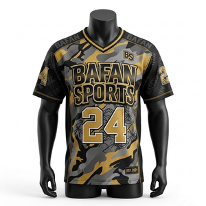 Camiseta de Fútbol Premium para Hombre, Modelo 180, Transpirable, de Micro Malla de Poliéster, Negra y Gris, con Estampado Personalizado - Product Image 5