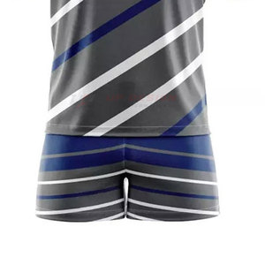 Nouvelle tenue de rugby respirante entièrement sublimée, 100% polyester, vêtements de sport, design professionnel, tailles personnalisables disponibles - Product Image 6