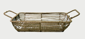 Plateau en rotin fait main au design attrayant, plateau de qualité supérieure, artisanat, rangement et organisation pour la maison, à prix de gros - Product Image 4