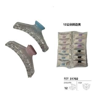 Pince angulaire 12 cm 12/U PINZA DE PELO – Produit de soin et de coiffage des cheveux pour bébés - Product Image 1