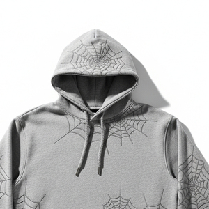 Sudadera con Capucha Personalizada con Estampado Puff Número de Ángel 555555, Sudadera de Forro Polar Grueso para Hombre, Ropa Deportiva al por Mayor de Fábrica - Product Image 4