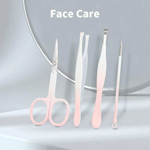 Set de Manicura Ecológico, Kit de Cortaúñas de 9 Piezas, Acero Inoxidable, Herramientas para el Cuidado de las Uñas, Estuche Portátil de Cuero - Product Image 5