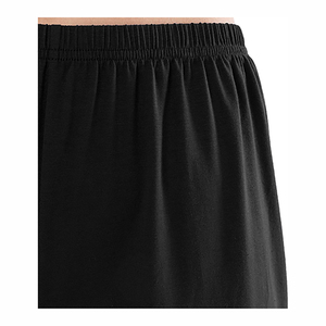 Women's Summer Short Sleeve T-Shirt and Ankle-Length Jogger Solid Pattern Two-Piece Shorts Matching <b>Set</b> - Product Image 3
