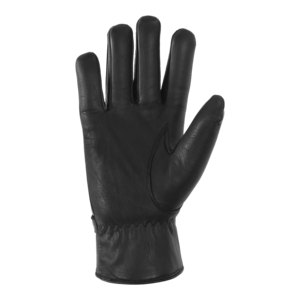 Men's Genuine Sheepskin Leather <b>Gloves</b> Classic Black Perforated Biker Driving <b>Gloves</b> Soft Breathable Full Finger <b>Gloves</b> OEM ODM - Product Image 2