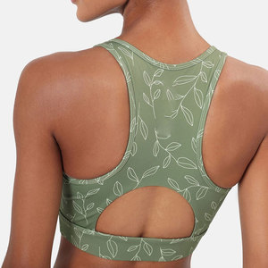 Sujetador Deportivo Sin Costuras para Mujer, con Alto Soporte, Acolchado, Tirantes Ajustables, Transpirable, para Yoga, Running, Gimnasio, Fitness y Entrenamiento - Product Image 3