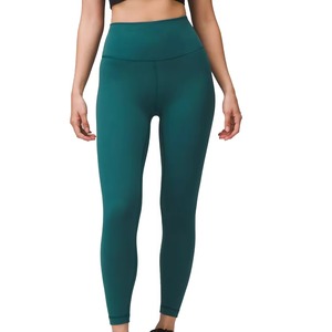Leggings personnalisés en polyester recyclé, taille haute, durables, pour fitness, entraînement et yoga, vente en gros, exportateur direct - Product Image 1