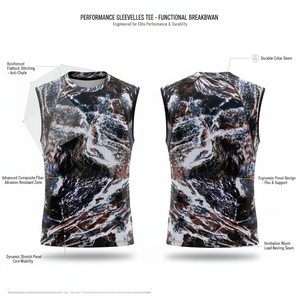 Venta al por Mayor, Camiseta Deportiva sin Mangas con Cuello Redondo, Personalizada, de Compresión, de Alta Calidad, con Estampado por Sublimación - Product Image 2