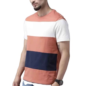 Camiseta de algodón liso para hombre, nueva llegada, ligera, suave, de manga corta, para trabajo informal y uso en viajes - Product Image 1