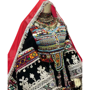 Best Selling Afghan Kuchi <b>Dress</b> Women Handmade Traditional Tribal Style Lace Long Sleeves <b>Plus</b> <b>Size</b> Afghan Kuchi <b>Dress</b> Adults - Product Image 2