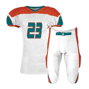 Maillots de football américain extensibles à quatre voies de qualité supérieure Uniformes de football américain Sublimation Maillot de football américain - Product Image 5