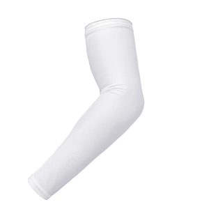 Manchons de compression sportifs tricotés colorés en gros, respirants, écologiques, anti-humidité, pour cyclisme, bras et coude de baseball - Product Image 4