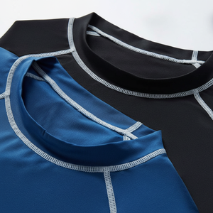 Maillots de compression personnalisés pour hommes, protection UV, manches longues, combinaisons de plongée à séchage rapide, écologiques - Product Image 6