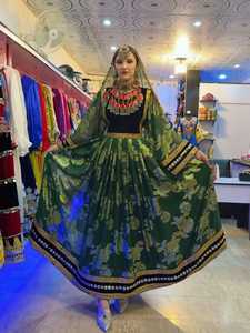 Robes décontractées afghanes en tissu de qualité supérieure de style vintage, brodées traditionnellement, vêtements bohèmes pour femmes, emballage personnalisé - Product Image 2