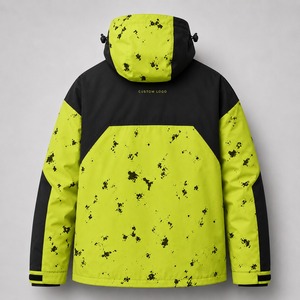 Veste de snowboard de haute qualité, vêtements de ski, veste de snowboard conçue avec un tissu imperméable, une membrane respirante et une isolation thermique - Product Image 2