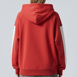 Sudadera con Capucha Gruesa de Invierno para Mujer, con Logotipo Personalizado en Relieve, Bordado 3D, Impresión Serigrafiada, 100% Algodón - Product Image 2