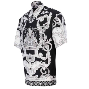 บริการ ODM เสื้อยืดแขนสั้นพิมพ์ลายคุณภาพสูงสำหรับผู้ชาย ผ้าฝ้าย 100% แห้งเร็ว กางเกงขาสั้นระบายอากาศดี ชุดสองชิ้นสั่งทำพิเศษ - Product Image 2