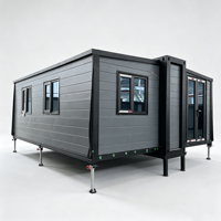 Vente Directe Maison Préfabriquée Extensible en Conteneur 20Ft 40Ft avec Cuisine Prix Maison Mobile de Luxe Préfabriquée Casas Prefabricadas
