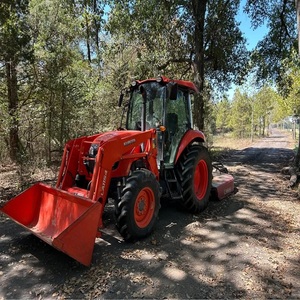 Tractor Compacto Kubota M6060 de Alto Rendimiento, 65HP, con Cargador Frontal, 4x4, para Agricultura y Trabajos Pesados - Product Image 6