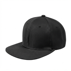 New Unisex Customizable Snapback <b>Hat</b> Embroidery <b>Flat</b> Brim Adjustable Performance Cap Custom Logo Team Snapback <b>Hat</b> - Product Image 2