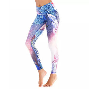 2026 Best Selling <b>High</b> <b>Waist</b> Fitness Yoga Pants Quality Sublimated Knitted Woman <b>Leggings</b> Breathable Simple Style Seamless <b>Thick</b> - Product Image 3