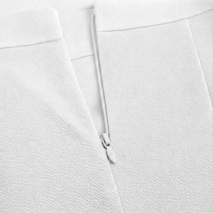Falda Midi Tipo Lápiz para Mujer, Cintura Alta, Transpirable, Ligera, Elegante, con Volantes, para Oficina - Product Image 4