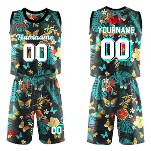 Uniforme de Baloncesto de Malla Transpirable de Alta Calidad con Diseño Personalizado, Talla Grande, 100% Poliéster, Impresión Digital - Product Image 1
