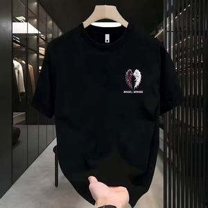 Camiseta de Manga Corta Casual para Hombre, Nueva Colección 2025, Verano, Algodón Puro, Marca Moderna, Versátil - Product Image 3
