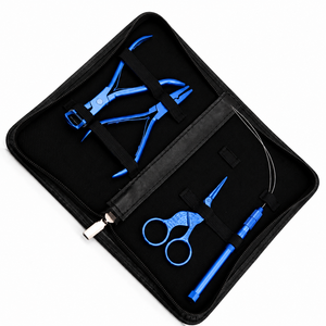 ชุดอุปกรณ์ต่อผมสแตนเลส MANAN INSTRUMENTS พร้อมคีม กรรไกร และอุปกรณ์ถอด สำหรับติดตั้งและถอดที่บ้าน - Product Image 6