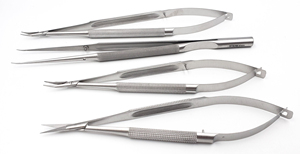 Surgical Stainless Steel Basic Micro Hand Surgery Instruments Set Micro <b>Needle</b> Holder Dissecting Scissors CE ISO Instruments - Product Image 3
