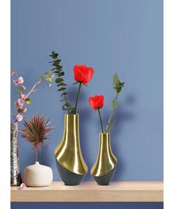 Jarrón de Metal Moderno para Decoración de Hogar de Lujo, Elegante Florero para Sala de Estar, Oficina y Hoteles - Product Image 3