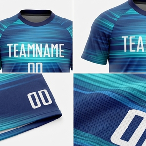 Tenue de football OEM, dernier style, ensemble uniforme de football en gros pour adulte, haute qualité, design populaire - Product Image 5