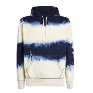 Sudadera con Capucha para Hombre, Manga Larga, 100% Algodón, Forro Polar, Cierre de Cremallera, Bolsillos, Cordón Ajustable, Diseño Tie-Dye Personalizado, Secado Rápido - Product Image 1