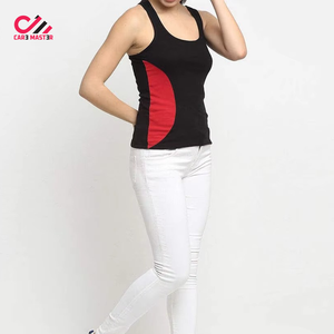 Diseña Tu Propia Camiseta sin Mangas para Mujer, Mejor Precio, Camiseta sin Mangas para Mujer de Color Liso, Camiseta sin Mangas para Mujer Talla Grande, Mayorista de Pakistán - Product Image 1